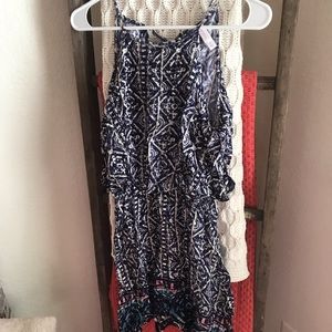 Xhilaration Navy detail dress